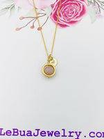 Gold Druzy Geode Agate Necklace Natural Gemstone Jewelry, Best Seller Christmas Gifts for Sister, N5395