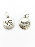 Stainless Steel Family Charm Necklace, Best Seller Christmas Gifts, N2013