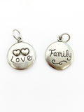 Stainless Steel Family Charm Necklace, Best Seller Christmas Gifts, N2013