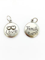 Stainless Steel Family Charm Necklace, Best Seller Christmas Gifts, N2013
