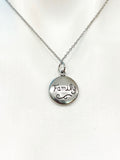 Stainless Steel Family Charm Necklace, Best Seller Christmas Gifts, N2013