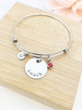 Coach Bracelet Gifts Best Seller Christmas Gifts for Coach School Sport Team, D068