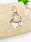 Stainless Steel Titi Keychain, Gifts for Grandmother, D071