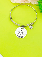 Silver Golf Bracelet Keychain Necklace Optional, D171