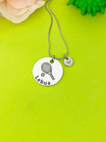 Silver Tennis Necklace Bracelet Keychain Optional, D174
