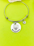 Basketball Hoop Bracelet Keychain Necklace Optional, D191