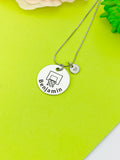 Basketball Hoop Necklace Bracelet Keychain Optional, D192