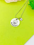 Basketball Hoop Necklace Bracelet Keychain Optional, D192