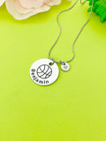 Basketball Ball Necklace Bracelet Keychain Optional, D195