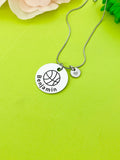 Basketball Ball Necklace Bracelet Keychain Optional, D195
