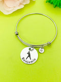 Baseball Bracelet Keychain Necklace Optional, D197