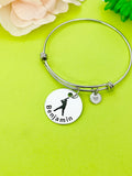 Baseball Bracelet Keychain Necklace Optional, D197