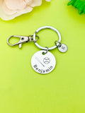 Baseball Bat Ball Keychain Bracelet Necklace Optional, D201