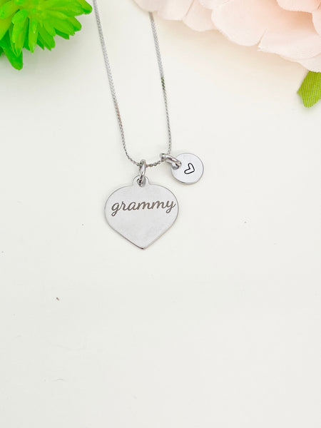 Grammy Necklace Stainless Steel Grammy Jewelry, Best Seller Christmas Gifts for Grammy, D112
