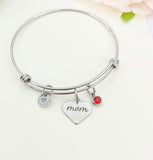 Mom Bracelet Stainless Steel Mom Jewelry, Best Seller Christmas Gifts for Mom, D125
