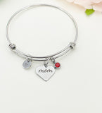 Mom Bracelet Stainless Steel Mom Jewelry, Best Seller Christmas Gifts for Mom, D125