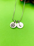 Soccer Gift, Soccer Necklace, Soccer Keychain, Soccer Bracelet, Optional, Soccer Jewelry, Soccer Team Gifts, D242