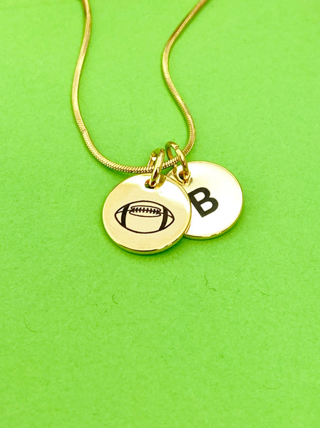 Football Gift, Football Necklace, Football Bracelet, Football Keychain, Optional, Football Jewelry, Football Team Gift, D247