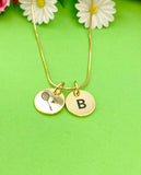 Gold Badminton Necklace, Badminton Keychain, Badminton Bracelet, Optional, Badminton Gifts, Badminton Jewelry, D249