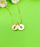 Baseball Gifts, Gold Baseball Necklace, Baseball Team Gift, Baseball Keychain, Baseball Bracelet, Baseball Jewelry, D254