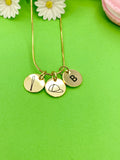 Softball Gifts, Gold Softball Necklace, Softball Team Gift, Softball Keychain, Softball Bracelet, Softball Jewelry, D255