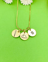 Softball Gifts, Gold Softball Necklace, Softball Team Gift, Softball Keychain, Softball Bracelet, Softball Jewelry, D255