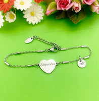 Stepsister Bracelet, Stepsister Jewelry Gift, Best Christmas Gift for Stepsister, D278