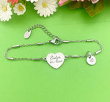 Sister in Law Bracelet, Sister in Law Jewelry, Best Christmas Gift for Sister in Law, D279
