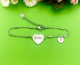 Sister Bracelet, Sister Jewelry, Sister Gift, Best Christmas Gift for Sister, D280