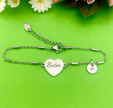Sister Bracelet, Sister Jewelry, Sister Gift, Best Christmas Gift for Sister, D280