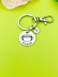 Football Keychain, Football Necklace, Football Bracelet, Optional, Coach Football Team Gift, Football Coach Gift,D292