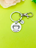 Football Keychain, Football Necklace, Football Bracelet, Optional, Coach Football Team Gift, Football Coach Gift,D292