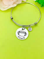 Football Bracelet, Football Necklace, Football Keychain, Optional, Coach Football Team Gift, Football Coach Gift, D293