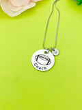 Football Necklace, Football Bracelet, Football Keychain, Optional, Coach Football Team Gift, Football Coach Gift, D294