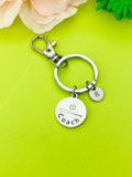 Softball Keychain, Softball Necklace, Softball Team Gift, Softball Bracelet, Softball Jewelry, Coach Softball Gifts, D298