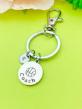 Basketball Coach Keychain Stainless Steel, Best Seller Christmas Gifts for Basketball Coach, D138