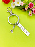 Golf Keychain, Golf Jewelry, Golf Necklace, Golf Bracelet, Optional, Golf Gifts, Golf Team Gifts D304