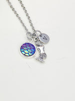 Silver Mermaid Necklace N3641A