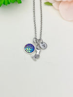 Silver Mermaid Necklace N3641A