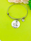 Silver Golf Bracelet Keychain Necklace Optional, D171