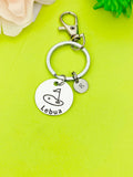 Silver Golf Keychain Bracelet Necklace Optional, D172