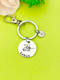 Whistle Keychain Bracelet Necklace Optional, D177