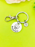 Basketball Hoop Keychain Bracelet Necklace Optional, D190