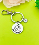 Basketball Ball Keychain Bracelet Necklace Optional, D193