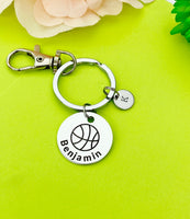 Basketball Ball Keychain Bracelet Necklace Optional, D193