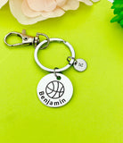 Basketball Ball Keychain Bracelet Necklace Optional, D193