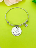 Baseball Bat Ball Bracelet Keychain Necklace Optional, D200