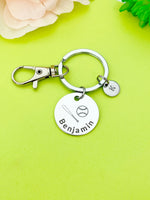 Baseball Bat Ball Keychain Bracelet Necklace Optional, D201