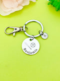 Baseball Bat Ball Keychain Bracelet Necklace Optional, D201