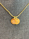 Gold Volleyball Necklace Bracelet Keychain Optional, Best Christmas Gifts, Personalized Customized Monogram Jewelry, D206